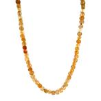 Vintage citrien collier met gouden sluiting 14 kt, Ophalen of Verzenden, Nieuw