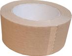 Papieren tape 50mmx50m bruin (1 rol), Zakelijke goederen, Kantoor en Winkelinrichting | Kantoorartikelen, Verzenden, Nieuw in verpakking