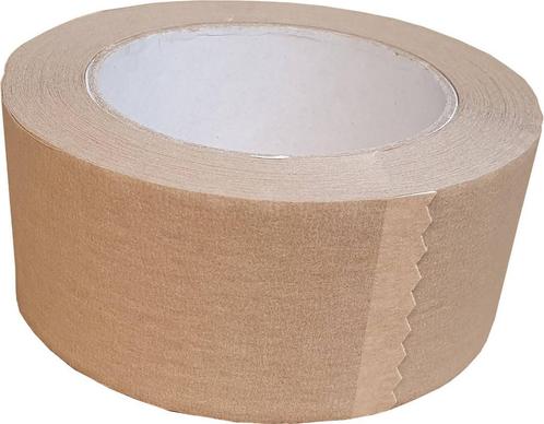 Papieren tape 50mmx50m bruin (1 rol), Zakelijke goederen, Kantoor en Winkelinrichting | Kantoorartikelen, Verzenden