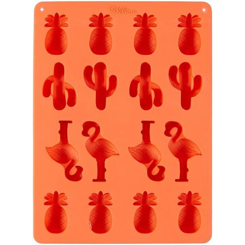Wilton Siliconen Candy Mold Ananas/Cactus/Flamingo, Hobby en Vrije tijd, Taarten en Cupcakes maken, Nieuw, Verzenden