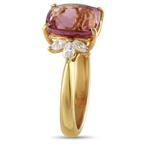 Ring - 18 karaat Geel goud, 18K Gouden 0.62ct Diamant en, Nieuw