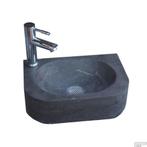 FonteinPack Flow hardsteen  35x24x10cm (Keuze uit 18 kranen), Ophalen of Verzenden, Nieuw, Chroom, Overige typen