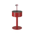 Zandasbak op voet - rood, Huis en Inrichting, Woonaccessoires | Prullenbakken, Verzenden, Nieuw