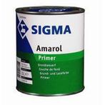 Sigma Amarol Primer - WIT - 2.5 liter (GRONDVERF -  PRIMER), Wit, Nieuw, Ophalen of Verzenden, Verf