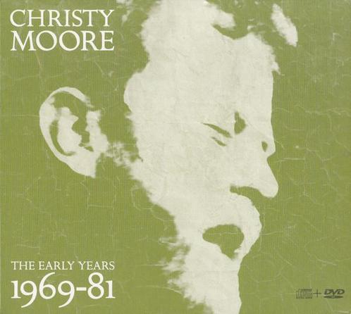 cd - Christy Moore - The Early Years 1969-81 2-CD+DVD, Cd's en Dvd's, Cd's | Rock, Verzenden