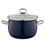 Emalia Berry 24 cm 5L retro geëmailleerde exclusieve kookpan, Ophalen of Verzenden, Nieuw