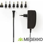 Universele AC-voedingsadapter | 9,0/12/13,5/15/18/20/24 V DC, Computers en Software, Pc- en Netwerkkabels, Verzenden, Nieuw