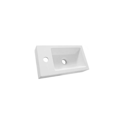 Fonteinbakje Florence kraangat Links Artificial Stone, Doe-het-zelf en Verbouw, Sanitair, Overige typen, Nieuw, Ophalen of Verzenden