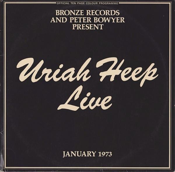 LP gebruikt - Uriah Heep - Uriah Heep Live, Cd's en Dvd's, Vinyl | Rock, Zo goed als nieuw, Verzenden