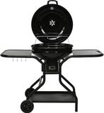 Tweedekans | ProGarden Grill op wielen met zijtafel zwart, Tuin en Terras, Ophalen of Verzenden, Zo goed als nieuw, Merkloos