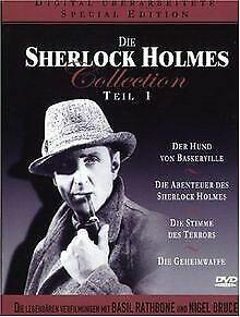 Sherlock Holmes Collection - Teil 1 (4 DVDs) [Special Edi..., Cd's en Dvd's, Dvd's | Overige Dvd's, Gebruikt, Verzenden