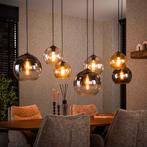 Hanglamp Eettafel - Nieuw - Glas - Direct Leverbaar - Uniek, Huis en Inrichting, Lampen | Hanglampen, Verzenden, Modern, Industrieel, Design, Minimalistisch, Organisch