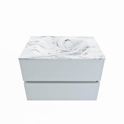 MONDIAZ VICA-DLUX 70cm badmeubel onderkast Clay 2 lades., Doe-het-zelf en Verbouw, Sanitair, Bad, Nieuw, Ophalen of Verzenden
