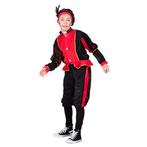 Pieten verkleedpak kind zwart/rood Burgos, Kleding | Dames, Ophalen of Verzenden, Nieuw