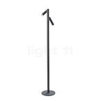 Sompex Tubo Batterij Vloerlamp LED 2-lichts, antraciet, Verzenden, Nieuw