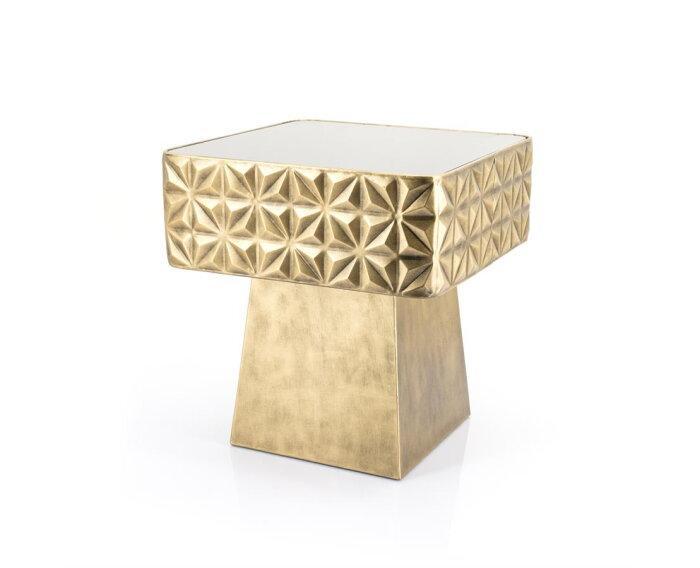 Bijzettafel Besto Square | BY-BOO, Huis en Inrichting, Tafels | Bijzettafels, Nieuw, Ophalen of Verzenden