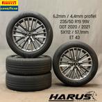 Audi Q3 Velgen 19 inch + Pirelli/Goodyear Zomerbanden, 19 inch, Gebruikt, Banden en Velgen, Ophalen of Verzenden