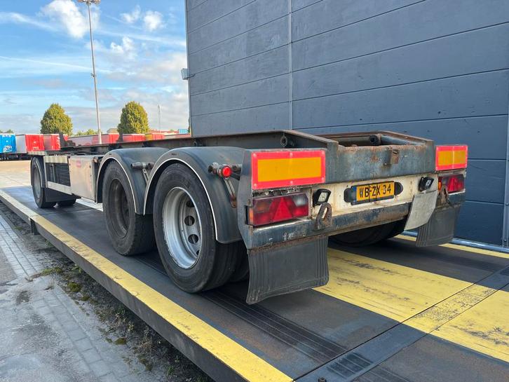GS Meppel containeraanhangwagen | 28 tons, Auto's, Vrachtwagens, Aanhangers en Opleggers