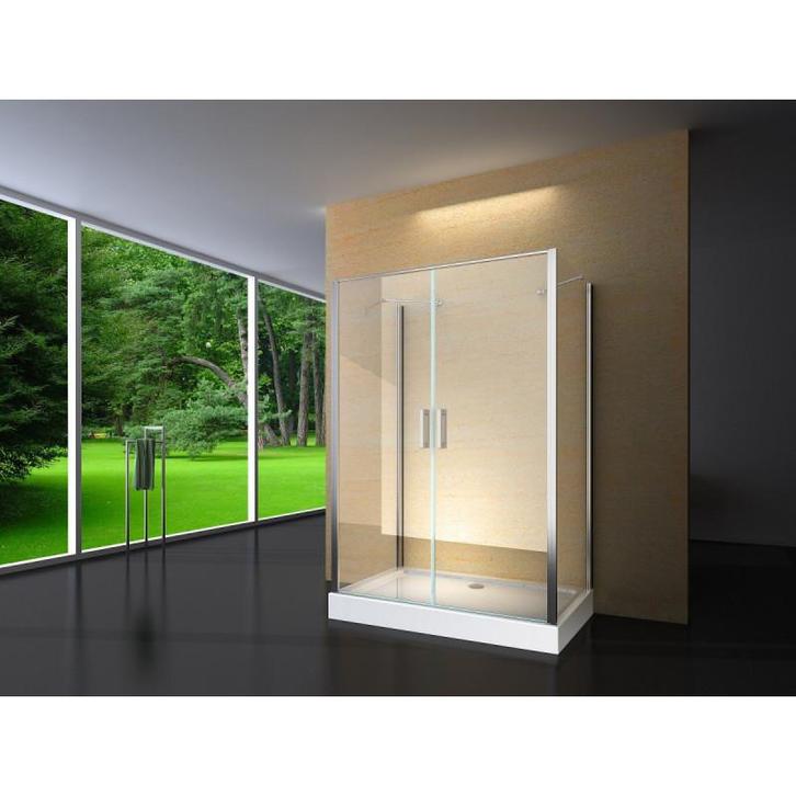 Douchecabine 120X80 Rechthoekig Idaro HB- Helder Glas, Doe-het-zelf en Verbouw, Sanitair, Nieuw, Ophalen of Verzenden