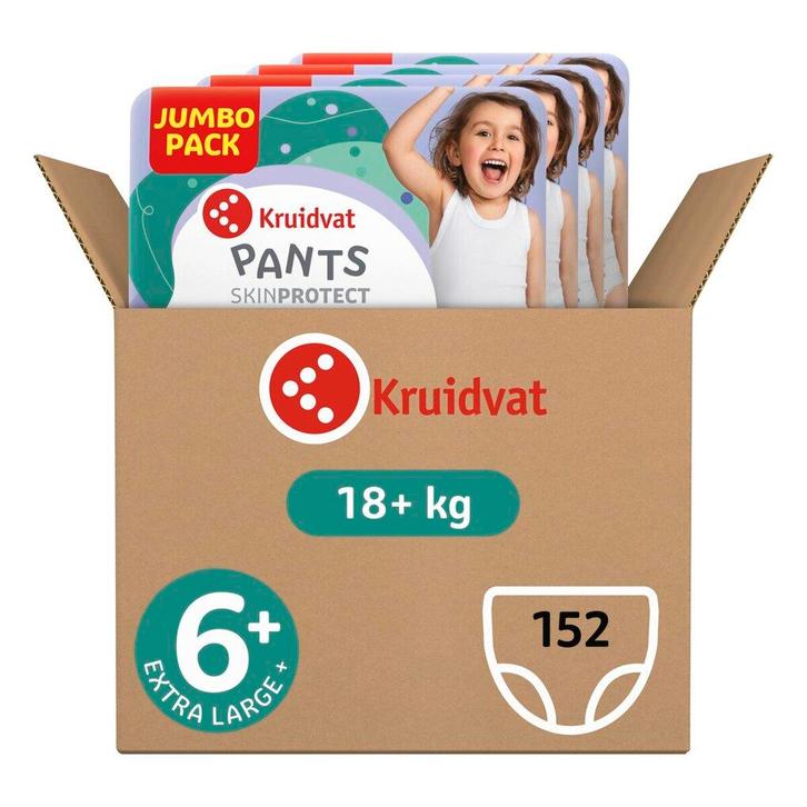 Kruidvat 6+ Extra Large Plus Luierbroekjes Volumedoos, Kinderen en Baby's, Overige Kinderen en Baby's, Nieuw, Verzenden