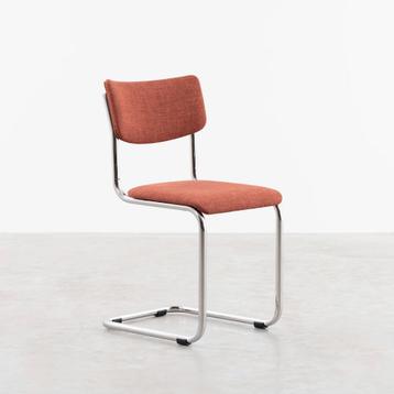 Buisframe eetkamerstoelen met en zonder armleuningen beschikbaar voor biedingen