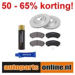 Remschijven + Remblokken Mitsubishi Eclipse voorzijde, Verzenden, Nieuw, Mitsubishi