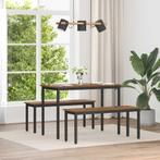 vidaXL Bank Oudhout 110 x 35 x 45 cm Bewerkt hout, Huis en Inrichting, Verzenden, Nieuw, Hout