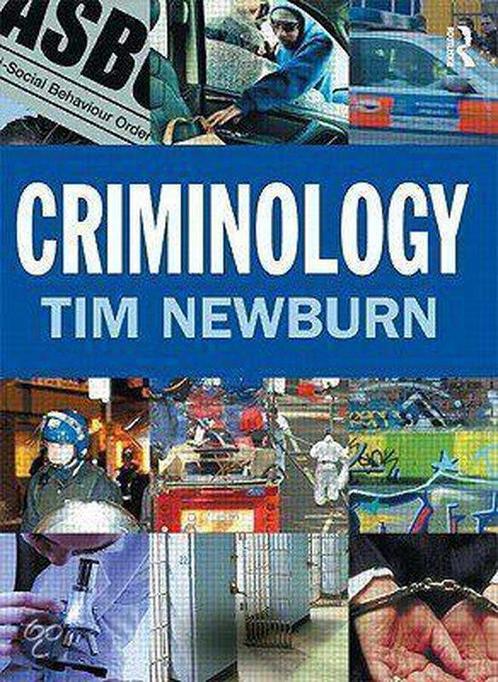 Criminology 9781843922841 Tim Newburn, Boeken, Taal | Engels, Gelezen, Verzenden