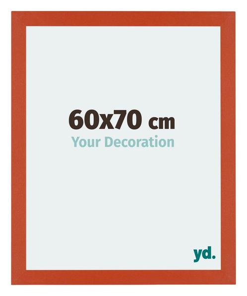 Fotolijst 60x70 cm - Oranje - MDF - Mura, Huis en Inrichting, Woonaccessoires | Lijsten, Nieuw, Verzenden