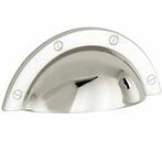Schelpgreep Shell glans nikkel, Ophalen of Verzenden, Nieuw