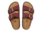 Veiling - Birkenstock Arizona Slippers bordeaux rood Suède, Kleding | Dames, Schoenen, Nieuw