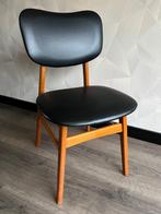 Stoel - Hout, Synthetisch leder - Beukenhout - Vintage