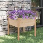 vidaXL Plantenbak 70x70x70 cm massief grenenhout, Verzenden, Nieuw, 60 tot 100 cm, 60 cm of meer