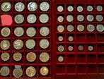 Wereld. Lot of 45 coins mostly silver - different dates