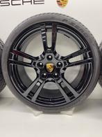 Porsche 997 2/4 ORIGINELE 19inch Turbo II zwart met banden, Gebruikt, Banden en Velgen, 305 mm, Personenwagen