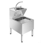 GGM Gastro | Handwasbak & Wasbak - RVS - met mengkraan & |, Verzenden, Nieuw in verpakking, RVS Meubilair