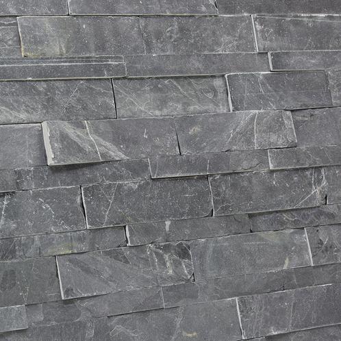 Natuursteen strips wandbekleding leisteen-0,63m², Doe-het-zelf en Verbouw, Tegels, Nieuw, Verzenden
