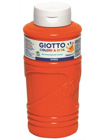 Giotto Finger Paint - 750 ml Orange van €7,99 voor €5,59 beschikbaar voor biedingen