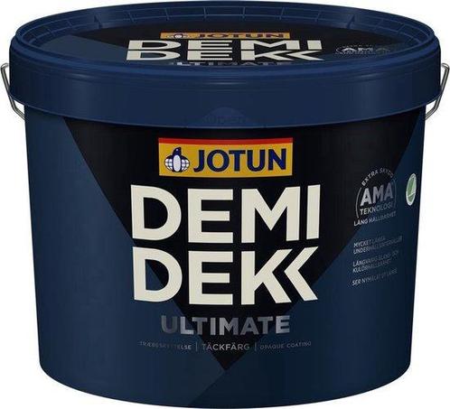 Jotun Demidekk Ultimate Tackfarg - 3 liter - WIT, Doe-het-zelf en Verbouw, Verf, Beits en Lak, Nieuw, Verzenden