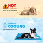 Nobleza Koelmat voor honden en katten - 70x110cm - Blauw, Verzenden, Zo goed als nieuw