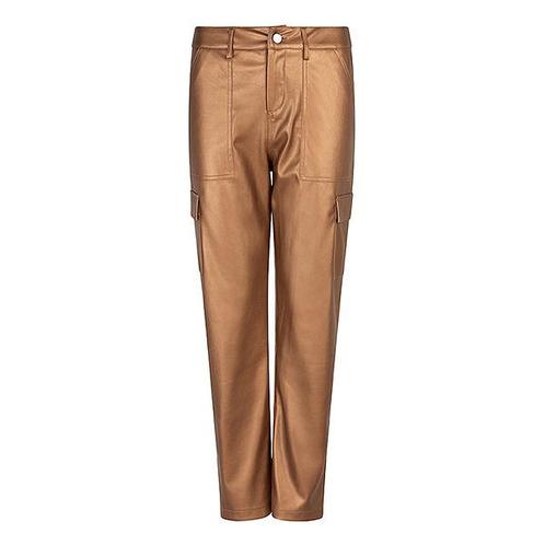 -30% Esqualo  Esqualo Broek f24-11507 brandy  maat 42, Kleding | Dames, Broeken en Pantalons, Bruin, Nieuw, Verzenden