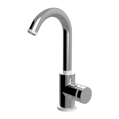 Wastafelkraan Sanimex Giulini Opbouw Eenknops Draaibare, Doe-het-zelf en Verbouw, Sanitair, Kraan, Nieuw, Chroom, Ophalen of Verzenden