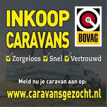 Caravan-inkoop alle merken o.a Hobby 460ufe  495ul 500kmfe beschikbaar voor biedingen
