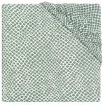 Jollein Jersey Snake Ash Green 75 x 95 cm Boxmatras, Kinderen en Baby's, Dekens, Slaapzakjes en Inbakerproducten, Verzenden, Nieuw