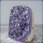 Natuurlijke topkwaliteit paarse Amethist Uruguay- 1155.02 g, Verzamelen, Mineralen en Fossielen
