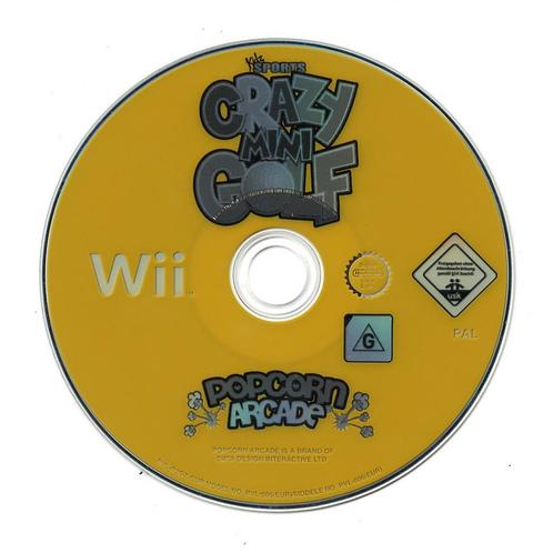 Crazy Mini Golf (losse disc) (Nintendo Wii), Spelcomputers en Games, Games | Nintendo Wii, Gebruikt, Verzenden