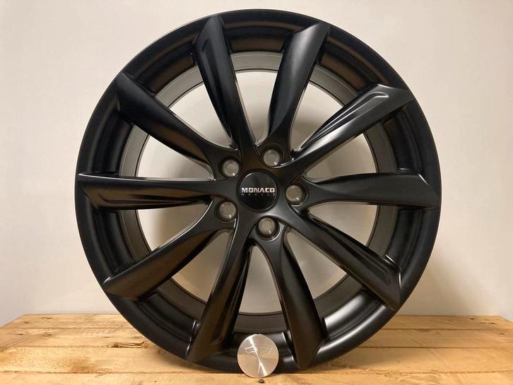 Tesla Model Y - 19 inch winterbanden + velgen | GP6  mat, Auto-onderdelen, Banden en Velgen, 19 inch, Winterbanden, 255 mm, Nieuw