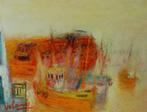 Jean Volang (1921-2005) - Bateaux de pêche, Antiek en Kunst, Kunst | Schilderijen | Klassiek