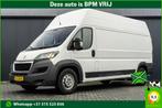 Peugeot Boxer **BlueHDI L3H3 | 160PK | Camera | Navigatie |, Gebruikt, Euro 6, Leder en Stof, Wit