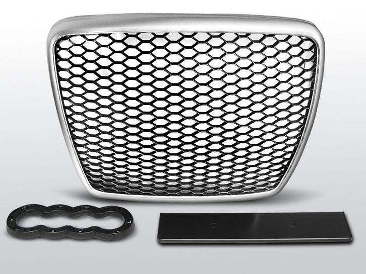 Grille | RS type | Audi A6 C6 2009-2011 | ABS Kunststof | zi, Auto-onderdelen, Carrosserie en Plaatwerk, Nieuw, Audi, Verzenden